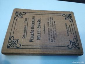 Livros antigos: PEQUEÑO DICCIONARIO ITER INGLES ESPAÑOL SOPENA / D005